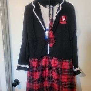 School girl Adult woman's Costum medium NWT